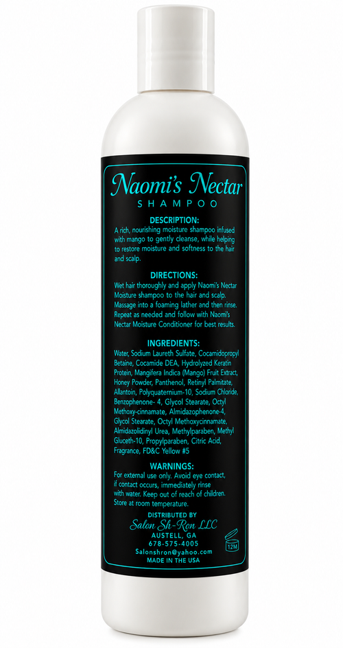 Naomi’s Nectar Moisture Shampoo